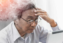 Cheap Brain Exercise Outperforms Big Pharma Elderly man looking stressed while using a digital device