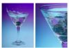 How sparkling water could be damaging your teeth – and health Martini glass with blackberries splashing into sparkling water