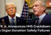 Terrifying OR Moment Triggers HHS Crackdown FULL EVENT: RFK Jr. Announces HHS Crackdown on Organ Donation Safety Failures | AR15