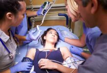 Blood Pressure Chart: The Real Danger Zone Patient on hospital gurney surrounded by medical staff