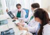 Everyday Habit That Keeps Aging Lungs Strong Doctors reviewing chest X-ray at a workstation